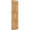 Ekena Millwork Spaced Board-n-Batten Shutters w/Z-Bar, Rough Sawn Western Red Cedar, 23W x 72H, PR RBS06Z23X072RWR - alternate 2